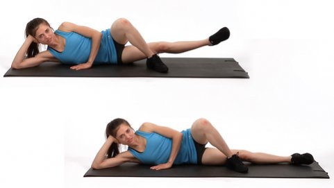 Image result for Pilates Inner-Thigh Leg Lift "