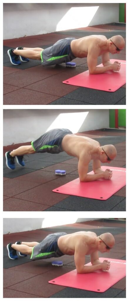 Side-to-Side Plank Hop Plyo Exercise