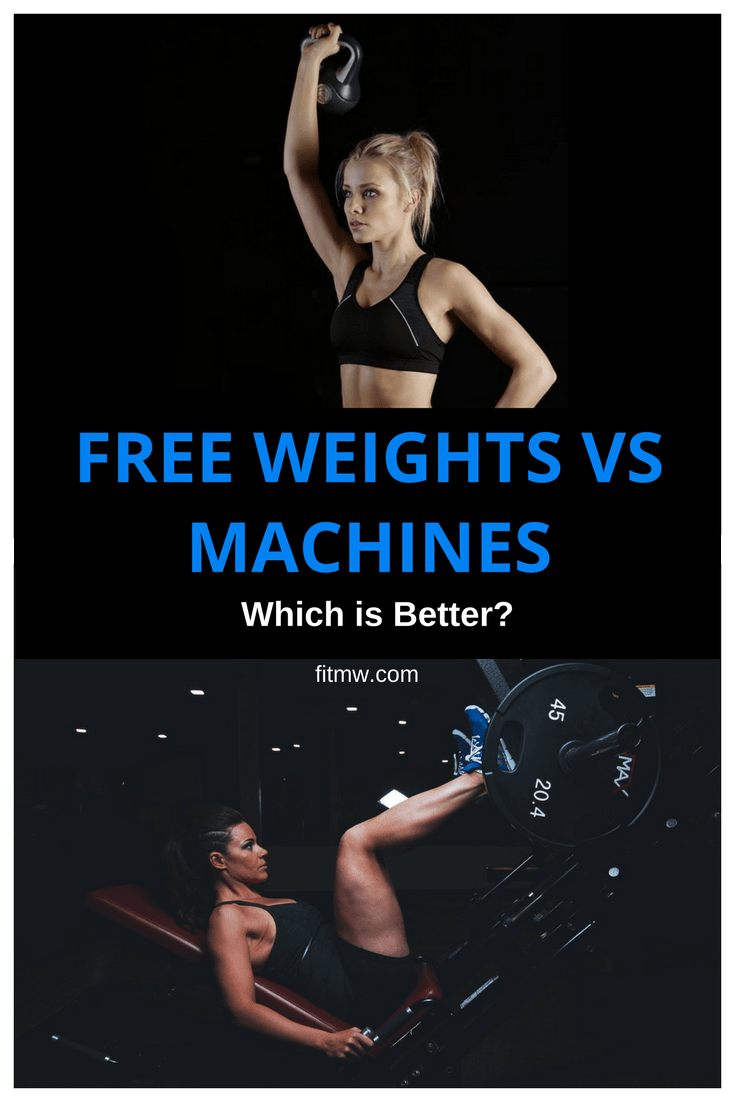 You have a choice when you step into a gym - free weights or machines. Read this article to see which gives you more results in less time...